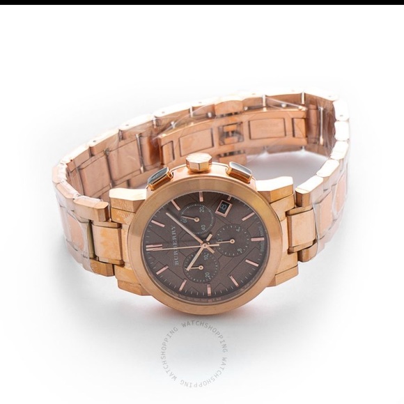 Burberry Watch - The City Taupe Check - Picture 4 of 12